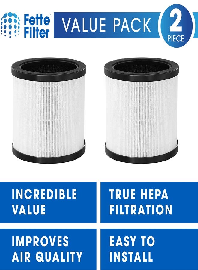 Fette Filter HAPF360 Type J Premium Filter Replacement Compatible with Holmes HAPF360 True HEPA 360 Purifier HAP360W and Bionaire True HEPA 360° UV Includes 2 True Hepa H13 filter replacements. - Image 2