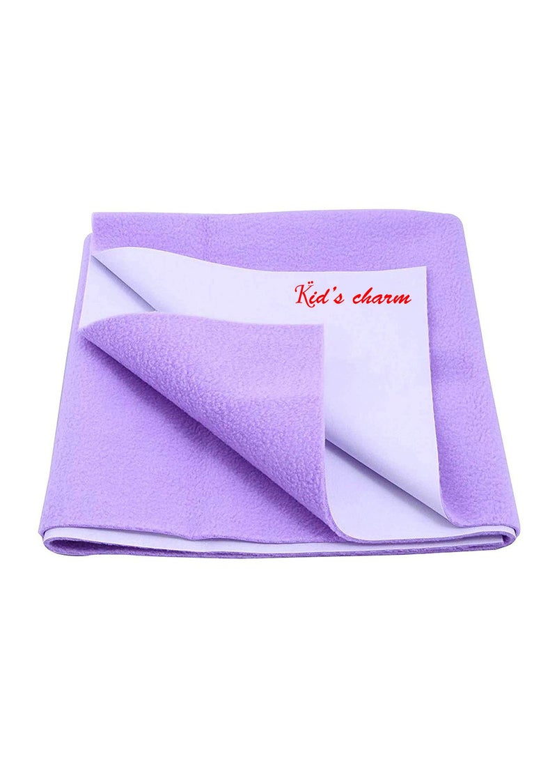 Kid's Charm - Kids Charm Instant Dry Water Proof and Reusable MatBed ProtectorAbsorbent Dry Sheets 100cm X 70cm Medium Violet - Image 1