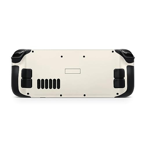 TACKY DESIGN Solid Color Skin Compatible with Steam Deck Skin, Premium 3M Vinyl Decal, Full Wrap Cover, Cream - Image 3