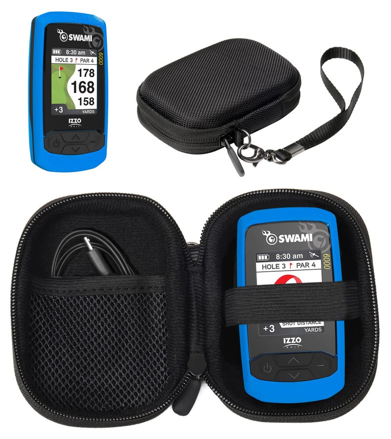 CaseSack Golf GPS Case for Swami Kiss Golf GPS Rangefinder, Izzo Swami 6000, Swami 4000, 4000+, 5000; Garmin Approach G30, G6, G7. - Image 1