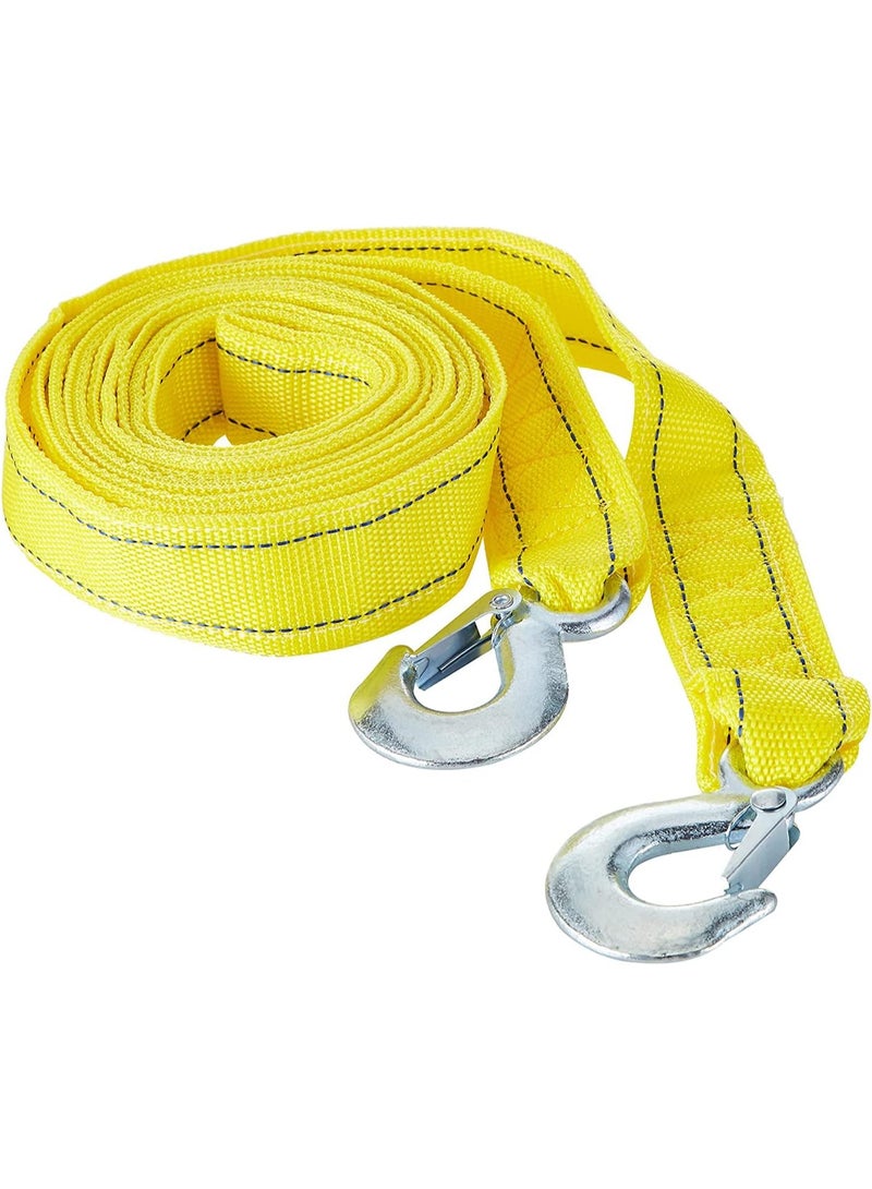 Alayjah, Offroad Tow Rope with Hooks, 1 Piece, Heavy-Duty Recovery Strap for Desert Camping & Emergency Car Breakdowns, Easy to Use,11100033 - Image 1