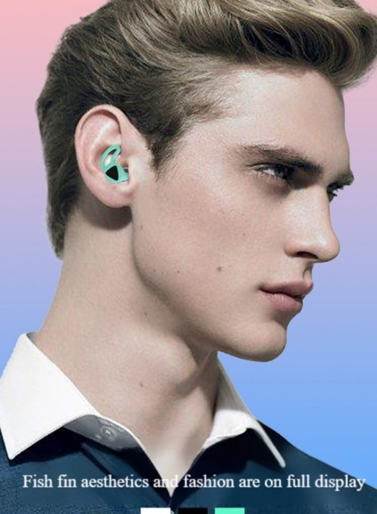 BESTPEAK Swimming earplugs, noise cancelling earplugs, ultra comfortable reusable, noise cancelling earplugs for sleeping, deep focus swimming, travel noise sensitive flexible hearing protection, noise cancelling soft earplugs for sleeping, reusable waterproof silicone earplugs, hearing protection earplugs, soundproofing snoring, swimming, motorcycle  - Image 5