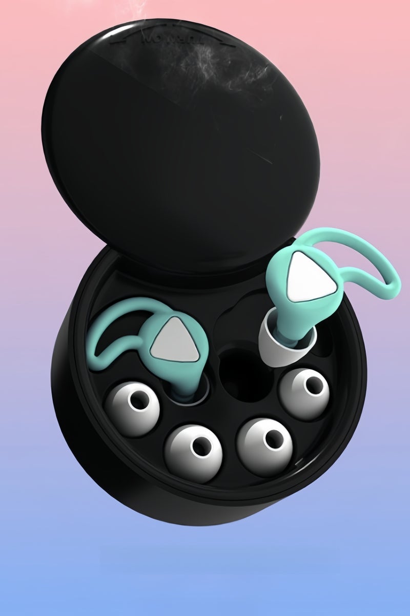 BESTPEAK Soundproof Earplugs, Ear Plugs for Sleeping, Noise isolation, sleep earplugs，reusable waterproof silicone earplugs，Reusable Silent Anti-Noise Dormitory Nap, Airplanes Swimming Concerts Travel and Hearing Protection Easy to Use and Carry with Storage Box - Image 3