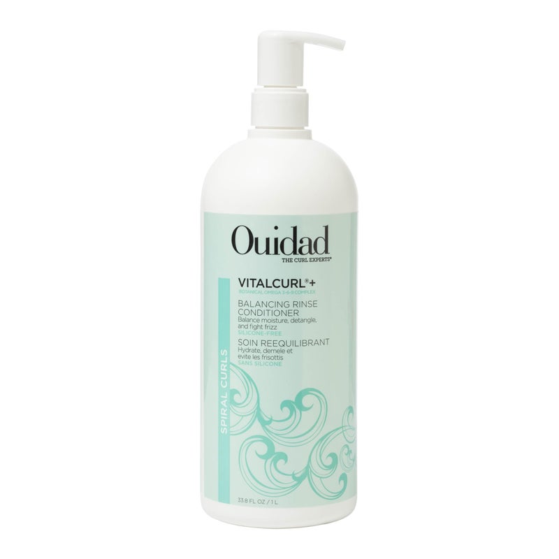 OUIDAD Vitalcurl Balancing Rinse Conditioner Liter Size 338 Fl Oz