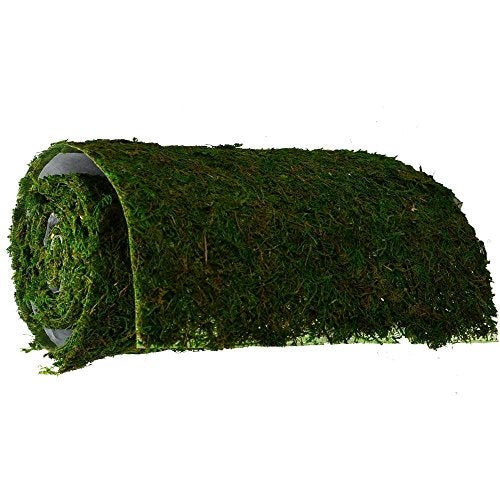 Byher Dried Moss Table Runner for Party Garden Decoration, Dark Green 30cm X 180cm ( 12" x 71" ) - Image 2