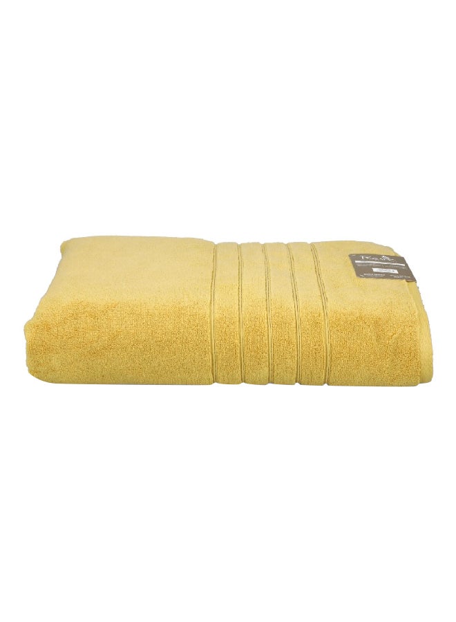 REVE Borabora Luxurious Soft Absorbent Cotton Bath Sheet Yellow 100 x 180 cm  - Image 1