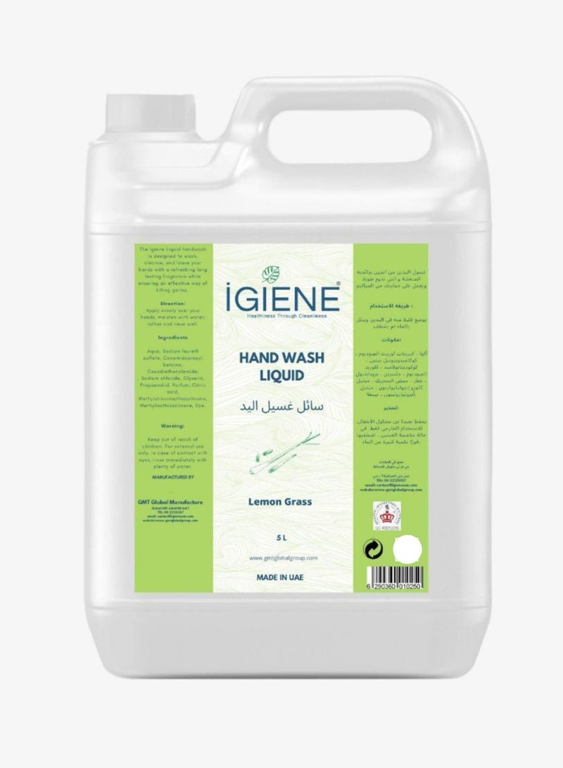 Igiene Hand Wash Lemongrass 5L