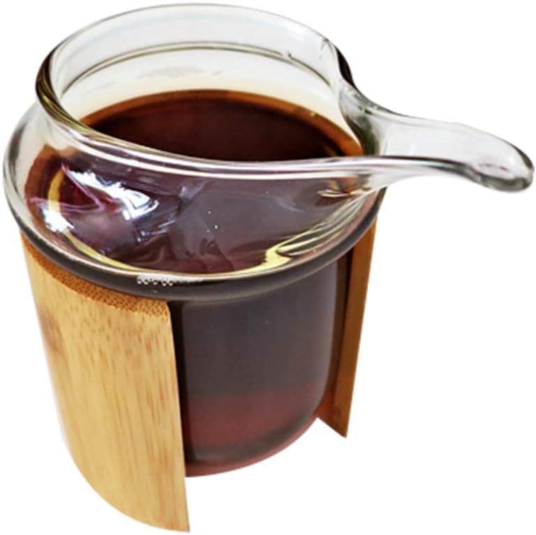 Glass Serving Pitcher Chinese Gong Dao Bei Gong Kung Fu Milk Pitcher Cha Hai Tea Fairness Cup Sharing Pitcher Clear Crystal Creamer Jug for Tearoom - Image 1