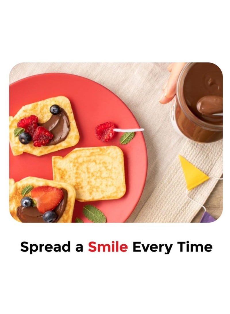 نوتيلا قد تختلف عبوة نوتيلا بالبندق والكاكاو 750 جرام - Image 3