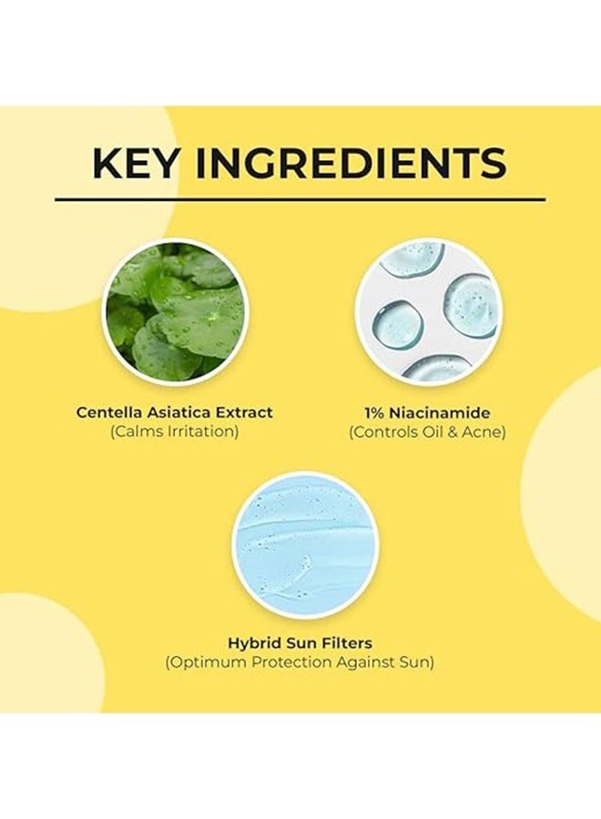 Dr. Sheth's Centella And Niacinamide Sunscreen Spf 50 Pa+++ 50G - Image 3