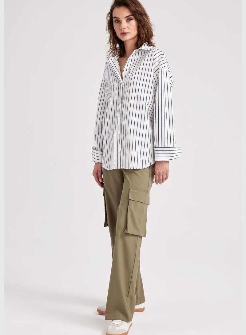 ديفاكتو Woman Cargo Fıt Woven Trousers