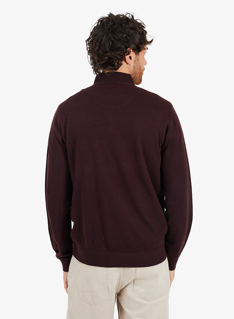BRAVE SOUL Half Zip Sweatshirt - Image 4