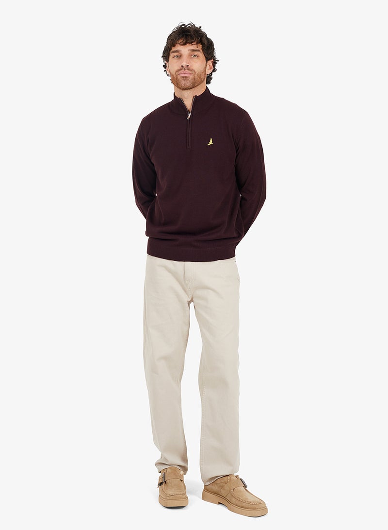 BRAVE SOUL Half Zip Sweatshirt - Image 2