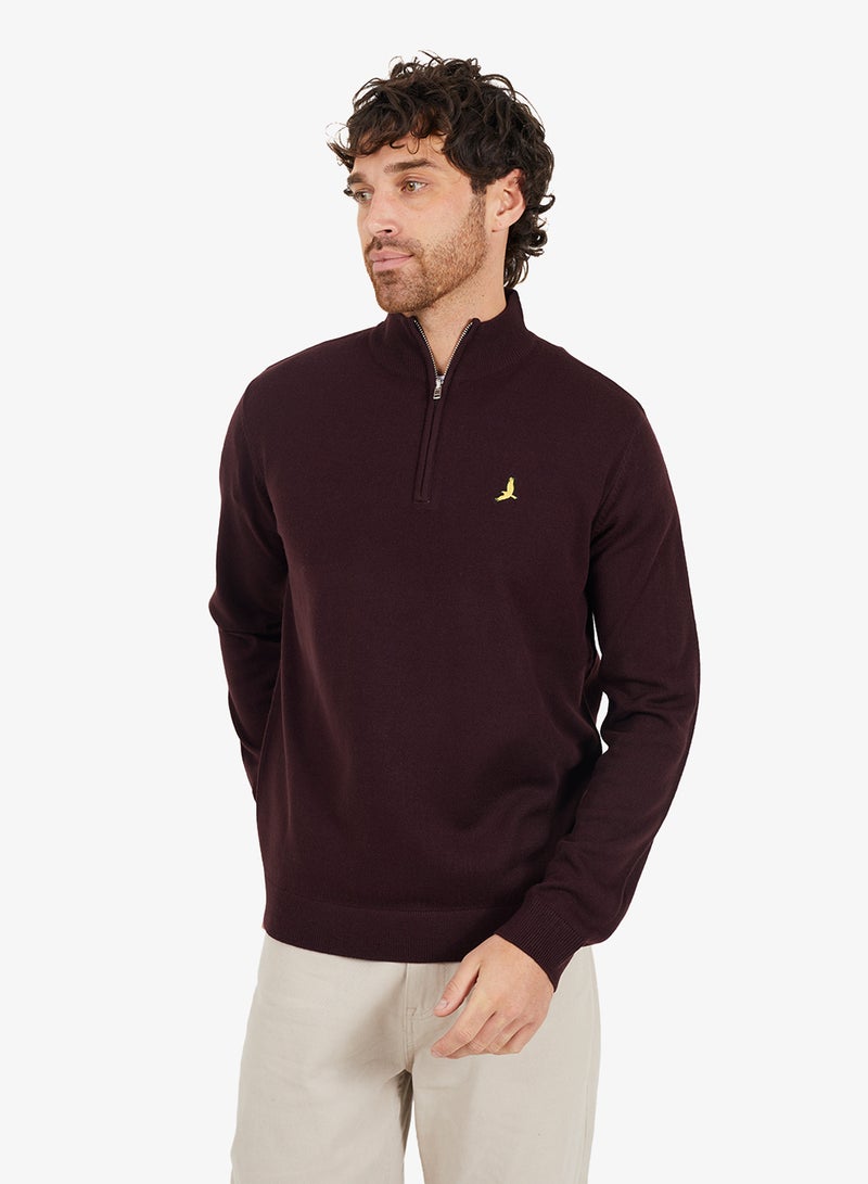 BRAVE SOUL Half Zip Sweatshirt - Image 3