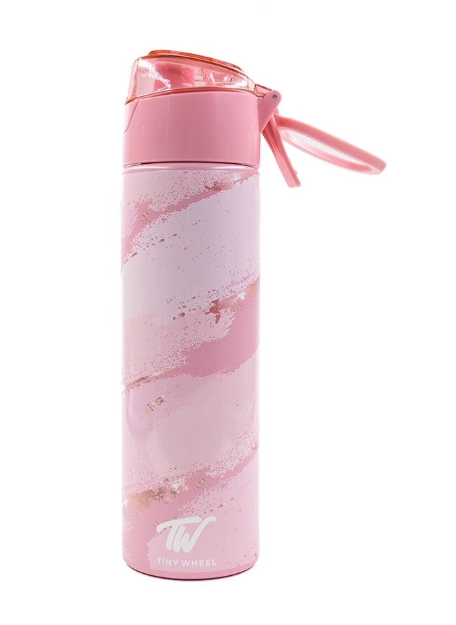TINY WHEEL Tiny wheel Steel Water Bottle baby pink 600ml  - Image 2