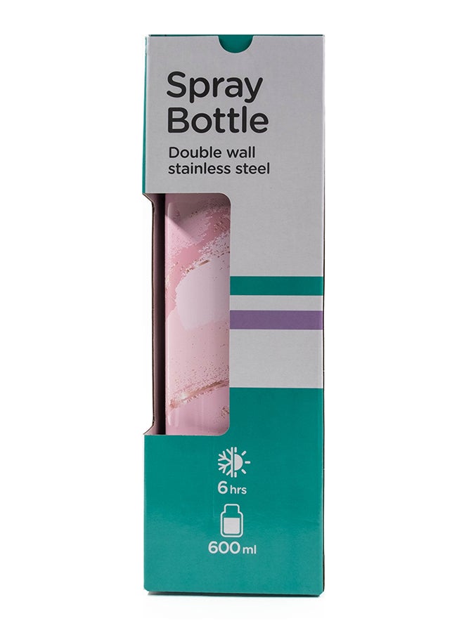TINY WHEEL Tiny wheel Steel Water Bottle baby pink 600ml  - Image 4