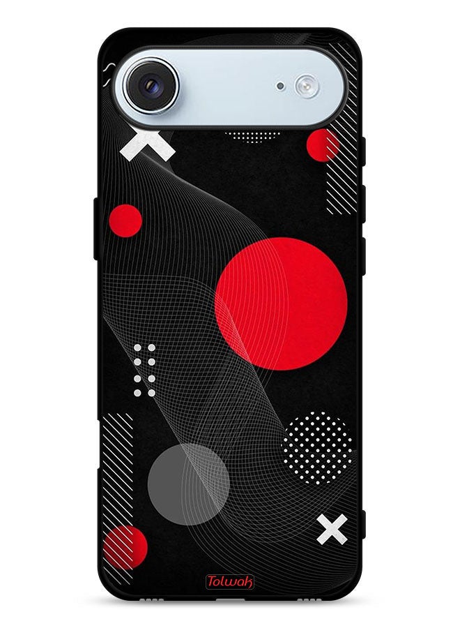 Tolwak Apple iPhone Air Protective Case Cover Round And Cross Shape Pattern - Image 1