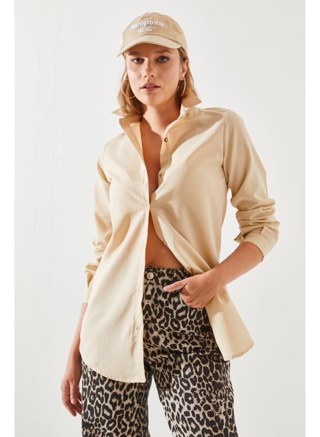 Ginger Oversize Button Up Shirt - Image 4