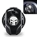 Tesnaao Pack1 Car OneButton Start Decorative Cover Iron Man Skull Trim Ignition Switch AntiScratch Protection 150 Degree Opening Sticky Installation Start Button Cover Universal for Car Black - Image 2