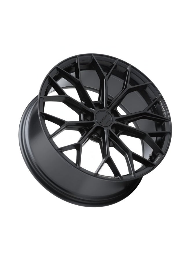 Lenso عجلة لنسو VNA 20x9 5x114.3 ET35 باللون الأسود غير اللامع - Image 3