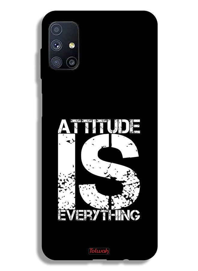 Tolwak Samsung Galaxy M51 Protective Case Cover Attitude Is Everything - Image 2