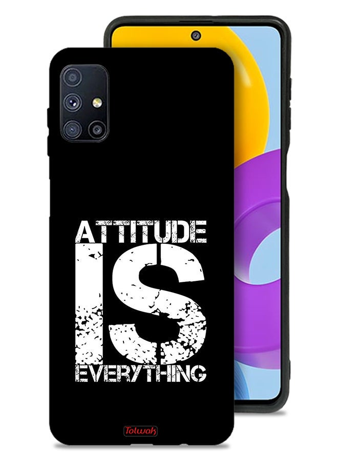 Tolwak Samsung Galaxy M51 Protective Case Cover Attitude Is Everything - Image 1