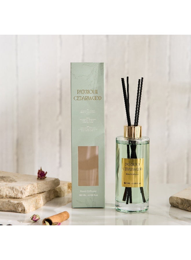 Home Box Patchouli Cedarwood Reed Diffuser - 180 ml - Image 1