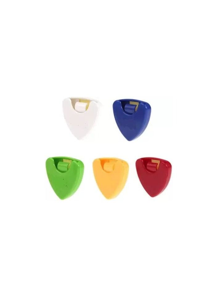 Megarya MUSTANG Guitar Picks & Guitar Pick Holder Easy to Paste on the Guitar Suitable for Acoustic Guitar Electric Guitar Bass Ukulele - Stick-on Holder + 10 Pcs Guitar Picks  - Image 2