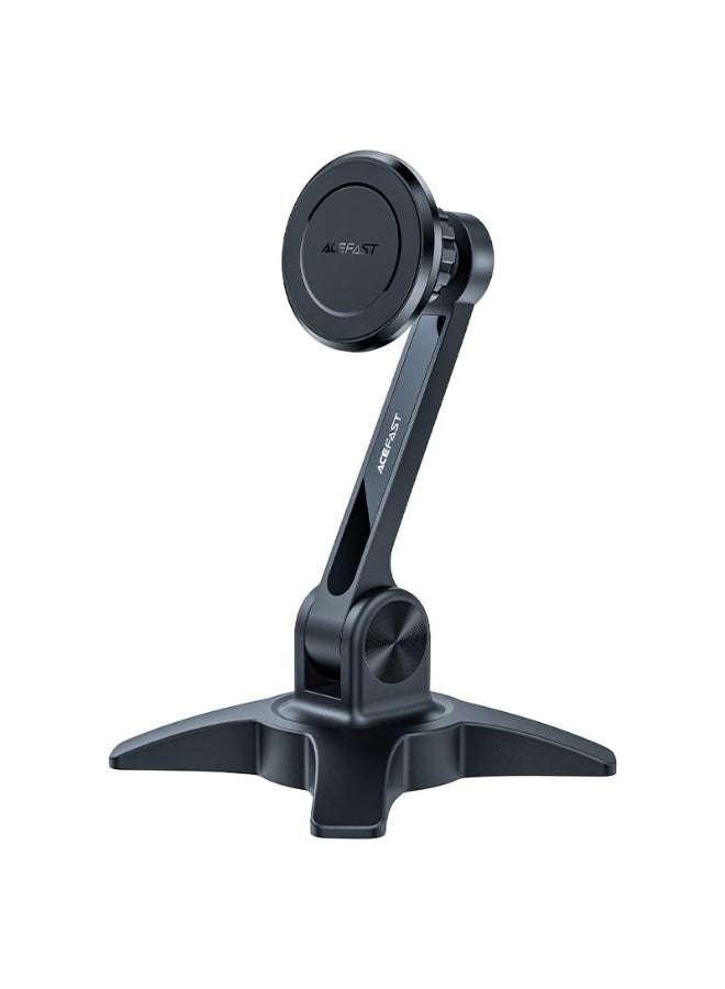 ACEFAST Desktop magnetic holder E11, Dual-Axis Adjustment, Six Strong N52 Magnets, 360° Rotation, Four-Corner Base - Black - Image 1