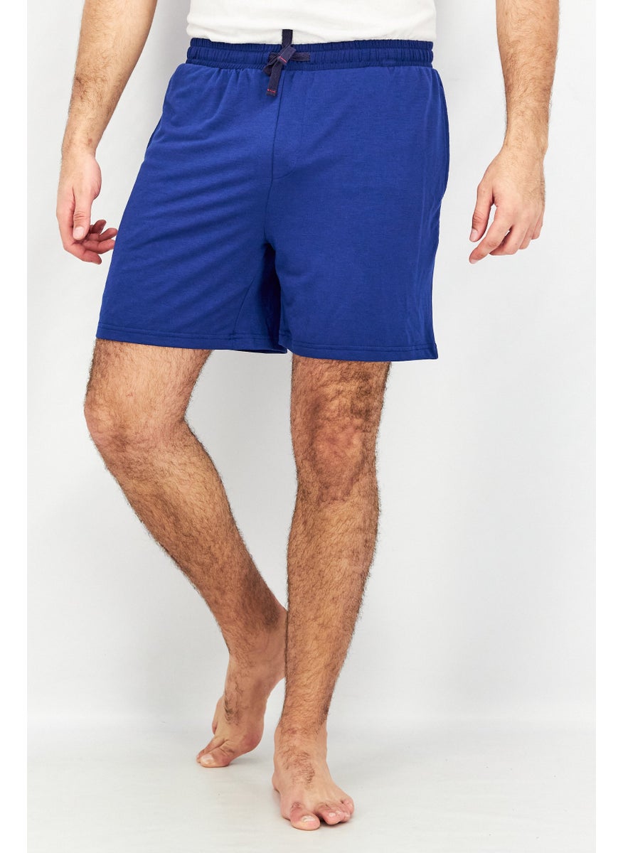 Men Drawstring Plain Short Sleepwear, Royal Blue - pzsku/Z25E8A2758361634881D8Z/45/_/1737727645/0b892a5d-5d9a-4cd6-b773-04699cf65823