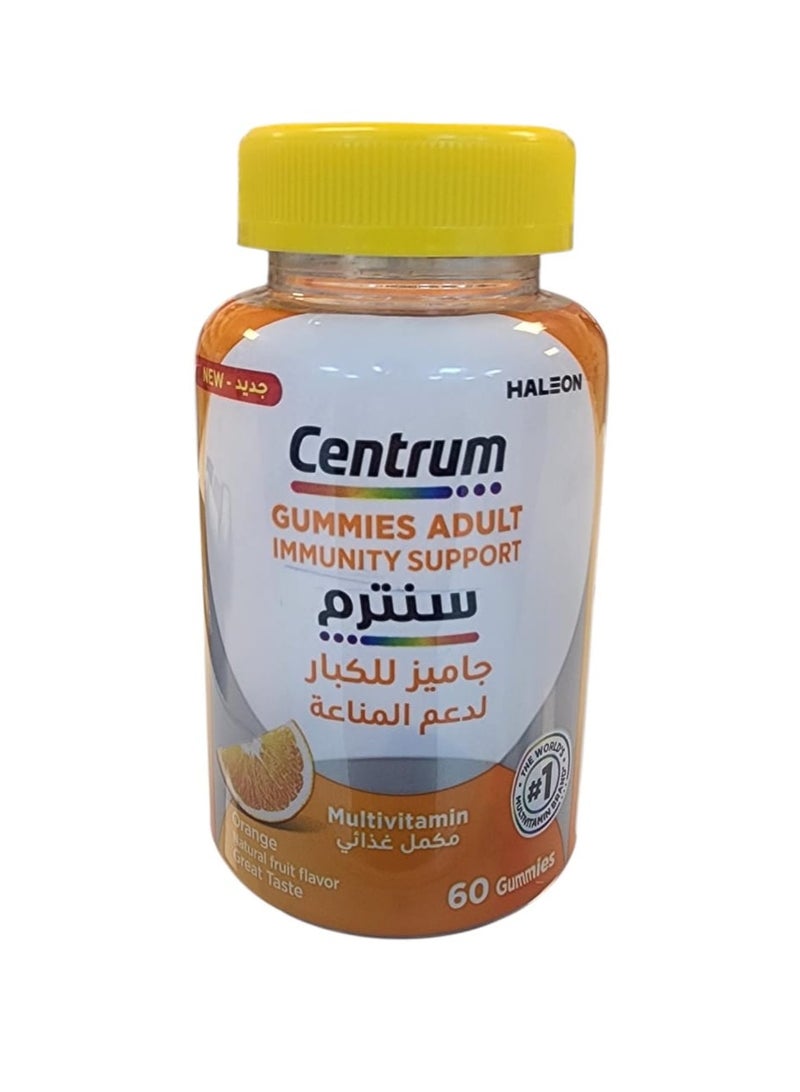Centrum Men Centrum Gummies Adult Immune Support Dietary Supplement 60 Gummies