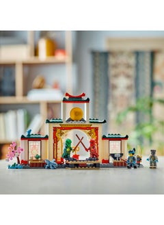 LEGO NINJAGO Ninja Spinjitzu Temple - Toy Playset with 4 Minifigures & a Dragon Figure, Building Set Incluse a Treehouse and Weapon Accessories - Birthday Gift for 4+ Year Old Boys & Girls 71831 (158 pieces)  - Image 5