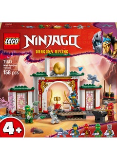 LEGO NINJAGO Ninja Spinjitzu Temple - Toy Playset with 4 Minifigures & a Dragon Figure, Building Set Incluse a Treehouse and Weapon Accessories - Birthday Gift for 4+ Year Old Boys & Girls 71831 (158 pieces)  - Image 2