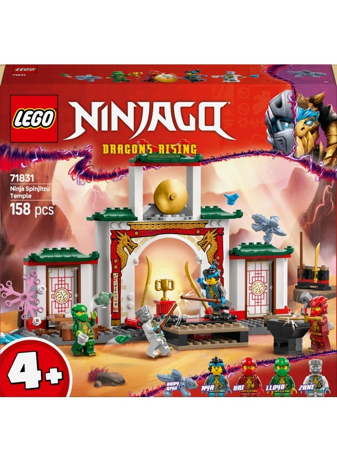 LEGO Ninjago Ninja Spinjitzu Temple 71831 (158) Pieces  - Image 2