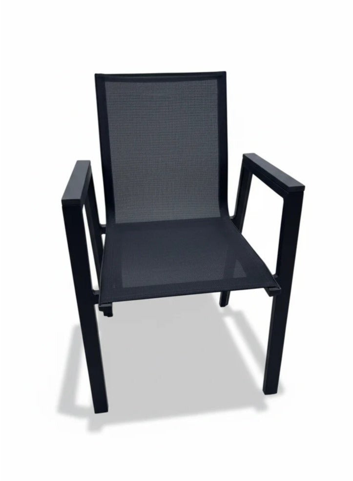 Casa Fiora Outdoor Aluminum Dining Chair – Weather-Resistant - Image 1