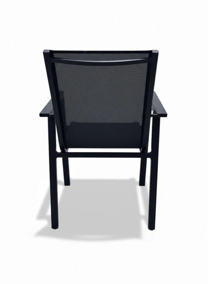 Casa Fiora Outdoor Aluminum Dining Chair – Weather-Resistant - Image 2