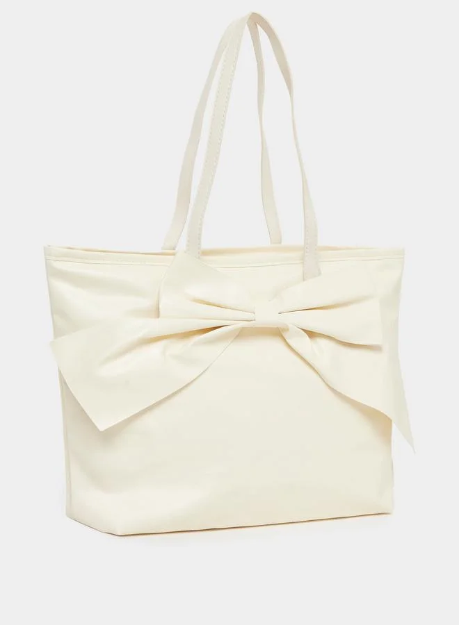 Styli Styli Ribbon Detail Tote Bag