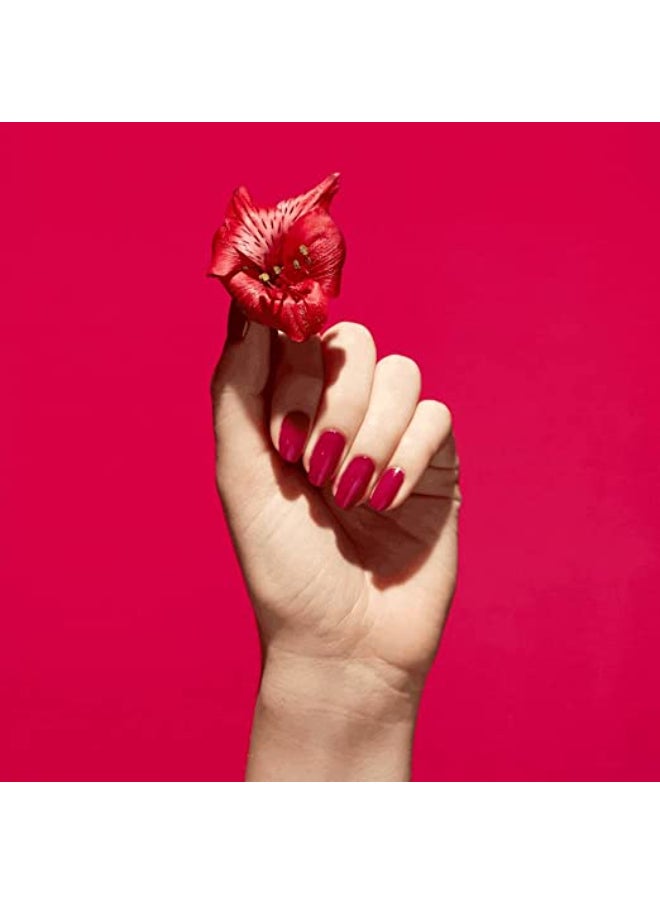 OPI - Nature Strong Nail Lacquer - A Bloom With A View, Red, 15Ml - Image 1