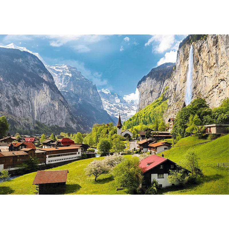 Trefl - Lauterbrunnen, Switzerland Puzzle 3000 Pieces - 33076 - Image 2