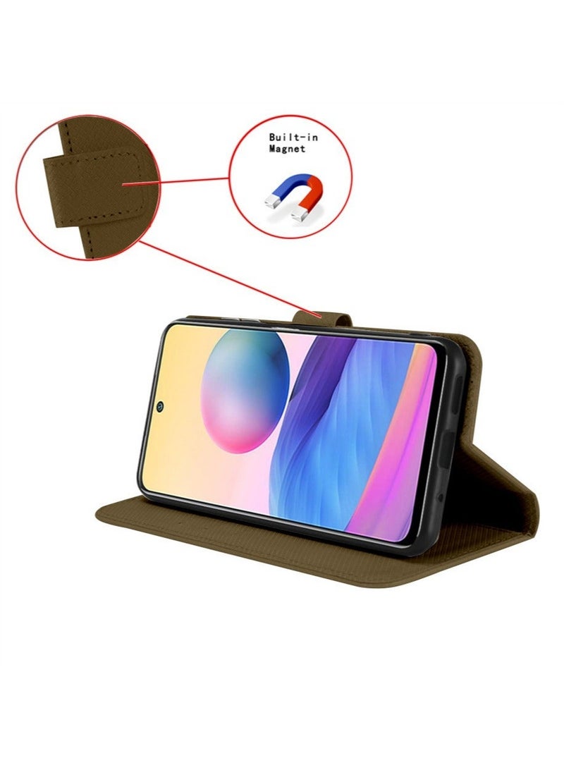 X-level Case Cover for Honor X7b With Full Body Camera Len Protector PU Leather Wallet Card Holder Shockproof Protective Back Cover With Release Hand Phone Daily Video Kickstand - Image 3