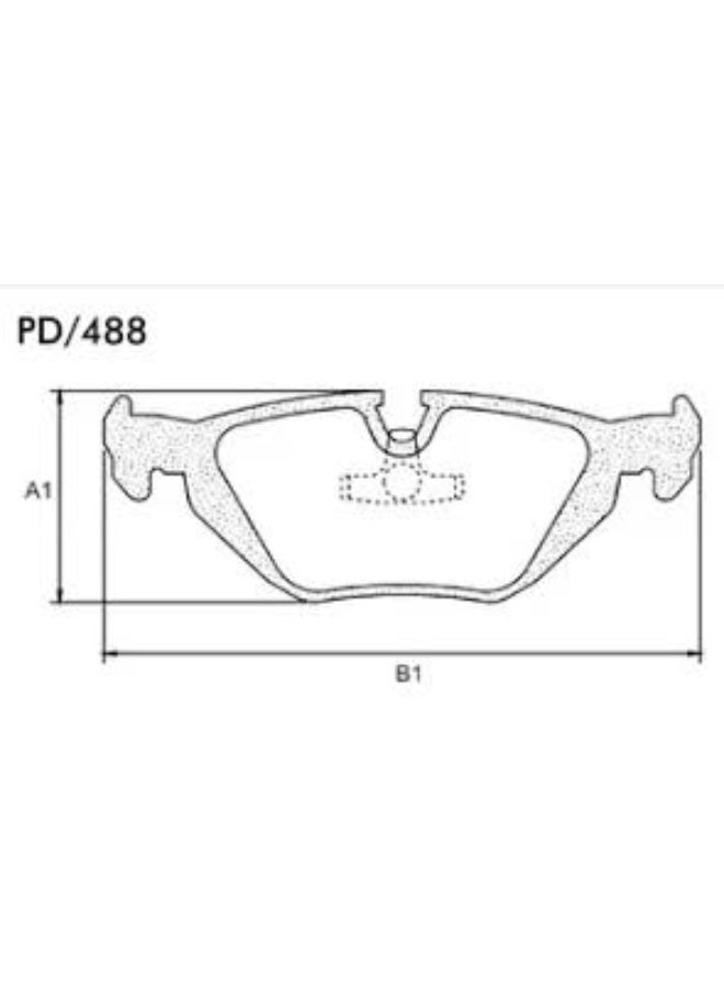 فحمات الفرامل -  PD/488