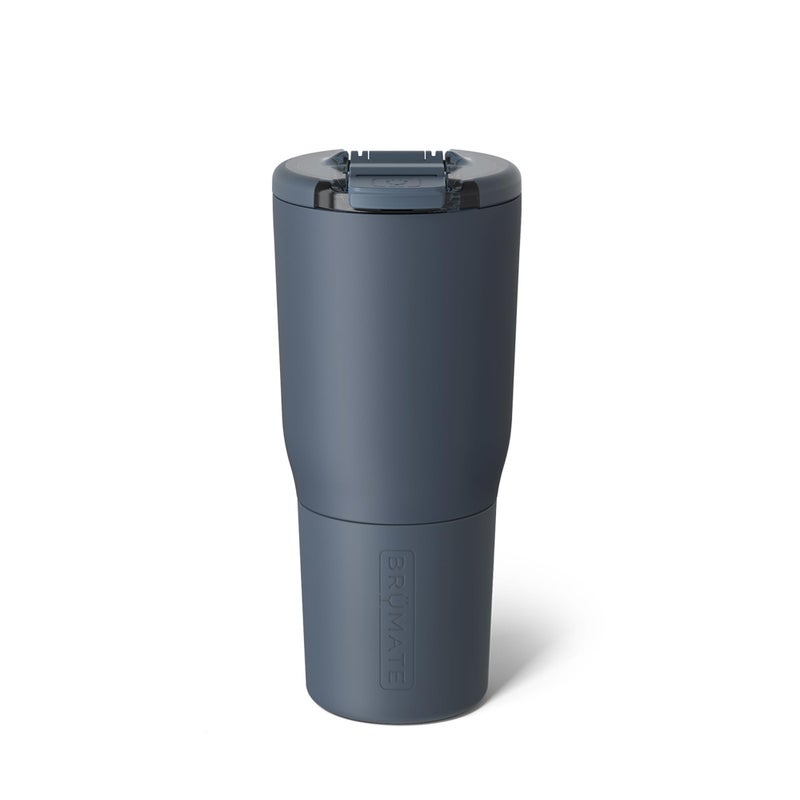 BrÃ¼Mate BrMate Nav 25oz 100 Leak Proof Insulated Travel Tumbler with Magnetic BevLock Lid Double Wall CupHolder Friendly Stainless Steel Mug Nightfall Blue - Image 2