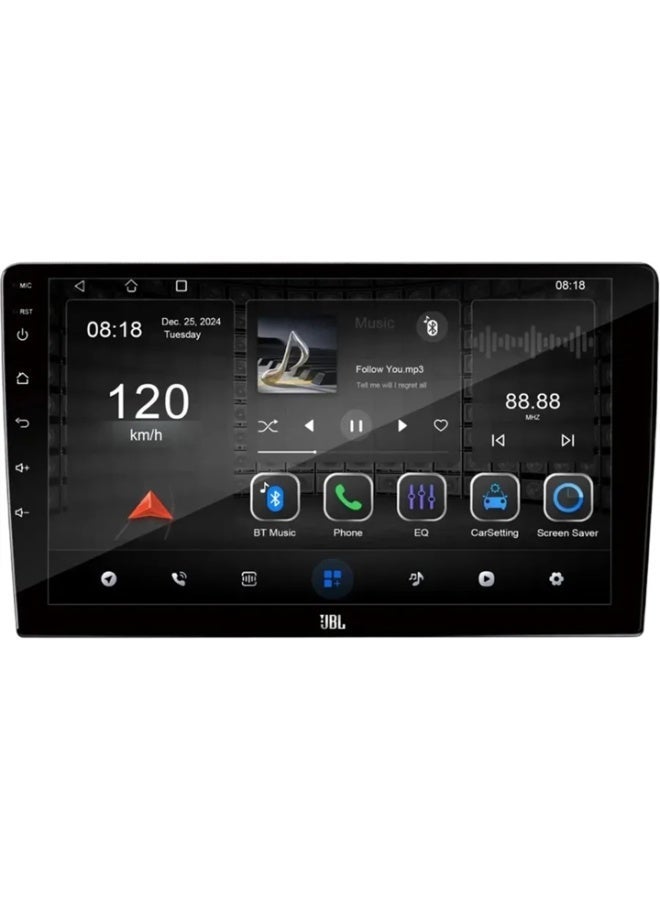 JBL 10 Inch JBL Android Car Stereo 4GB RAM 64GB Memory With Apple Carplay Android Auto Wireless WiFi DSP FM&AM BT - Image 1