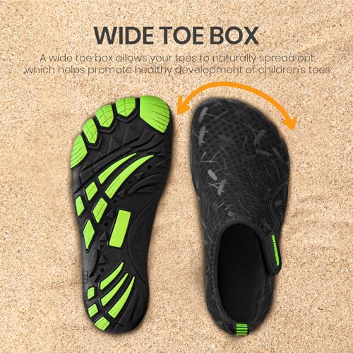 SEEKWAY Barefoot Water Shoes for Kids - Wide Toe Box and Quick-Dry Sand Shoes Toddler for Hiking Swim Beach Pool Kayak Sport Accessories, Camping Essentials Non-Slip for Boys Girls Sizes - Image 2