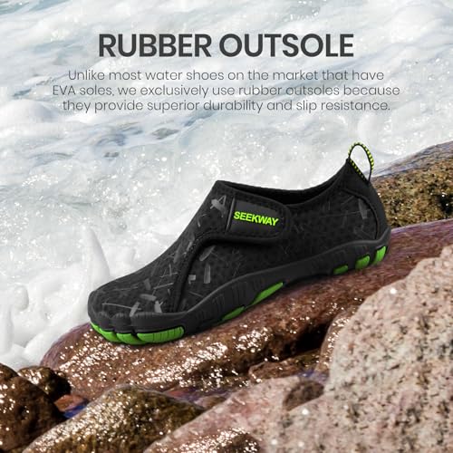 SEEKWAY Barefoot Water Shoes for Kids - Wide Toe Box and Quick-Dry Sand Shoes Toddler for Hiking Swim Beach Pool Kayak Sport Accessories, Camping Essentials Non-Slip for Boys Girls Sizes - Image 4
