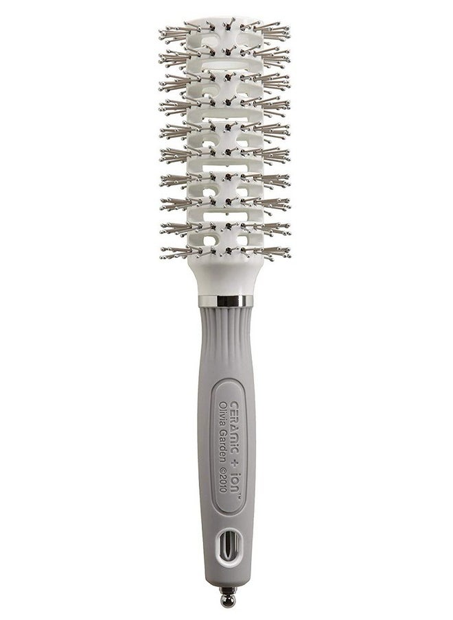 Olivia Garden - Ceramic And Ion Turbo Vent Pro Hair Brush Citvpromd (Medium 2 1/2") - Image 1