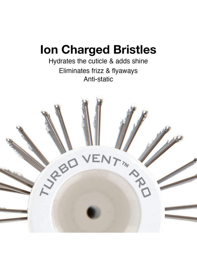 Olivia Garden - Ceramic And Ion Turbo Vent Pro Hair Brush Citvpromd (Medium 2 1/2") - Image 1