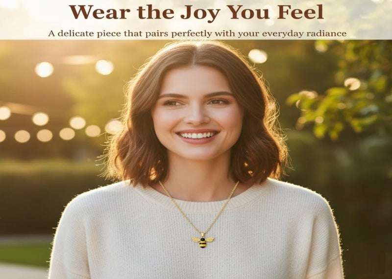 SUPER SOFTENER 5 Pcs Combo Pendant Necklace Set for Women Stylish Chains | Butterfly, Pearl, Daisy, Honey Bee & Infinity Jewellery Combo for Women Pendant Necklace Gifts for woman And Girls - Image 4
