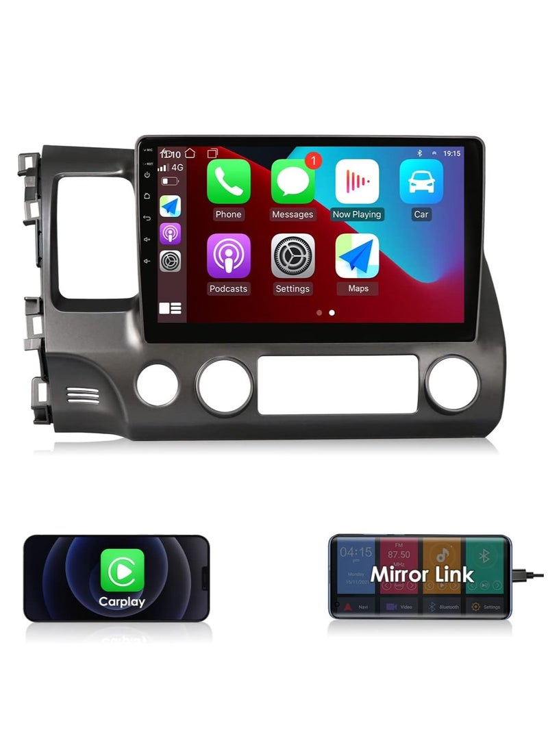Android Screen for Honda Civic 2006-2011 Octa Core 3GB Ram 32 GB Rom Support Apple Car Play - Android Auto Wireless