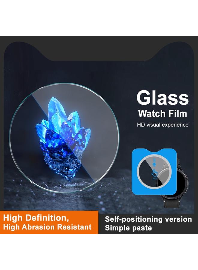 إيروريكس لساعة سامسونج جالاكسي واتش 6 كلاسيك 47 مم، غشاء حماية زجاجي مقوى، إصدار تحديد المواقع الذاتي - Image 2